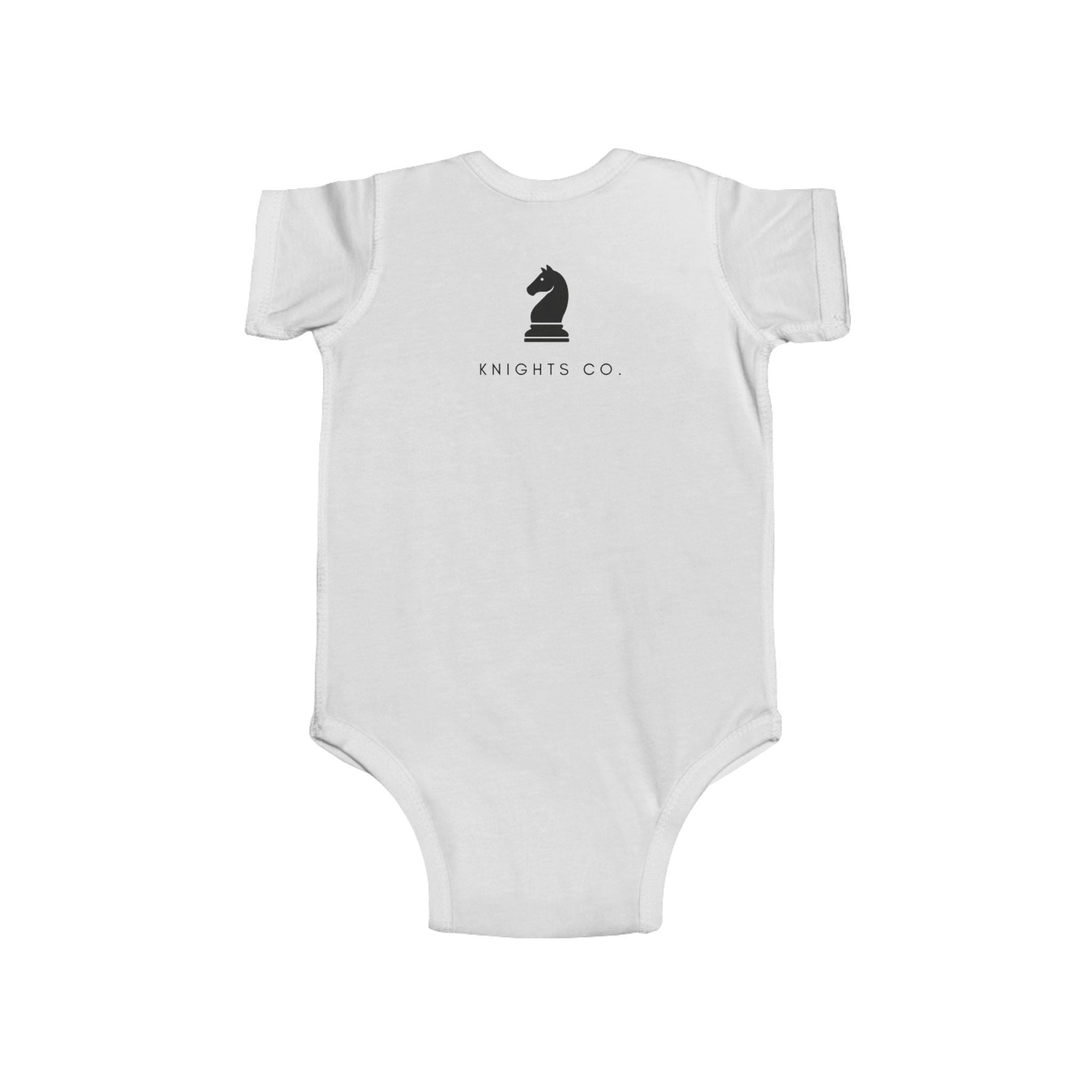 Baby Bodysuit — KnightsCo Chess Knight Logo Infant Onesie