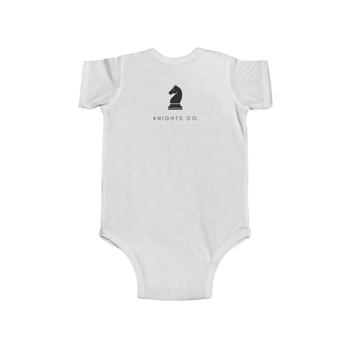 Baby Bodysuit — KnightsCo Chess Knight Logo Infant Onesie