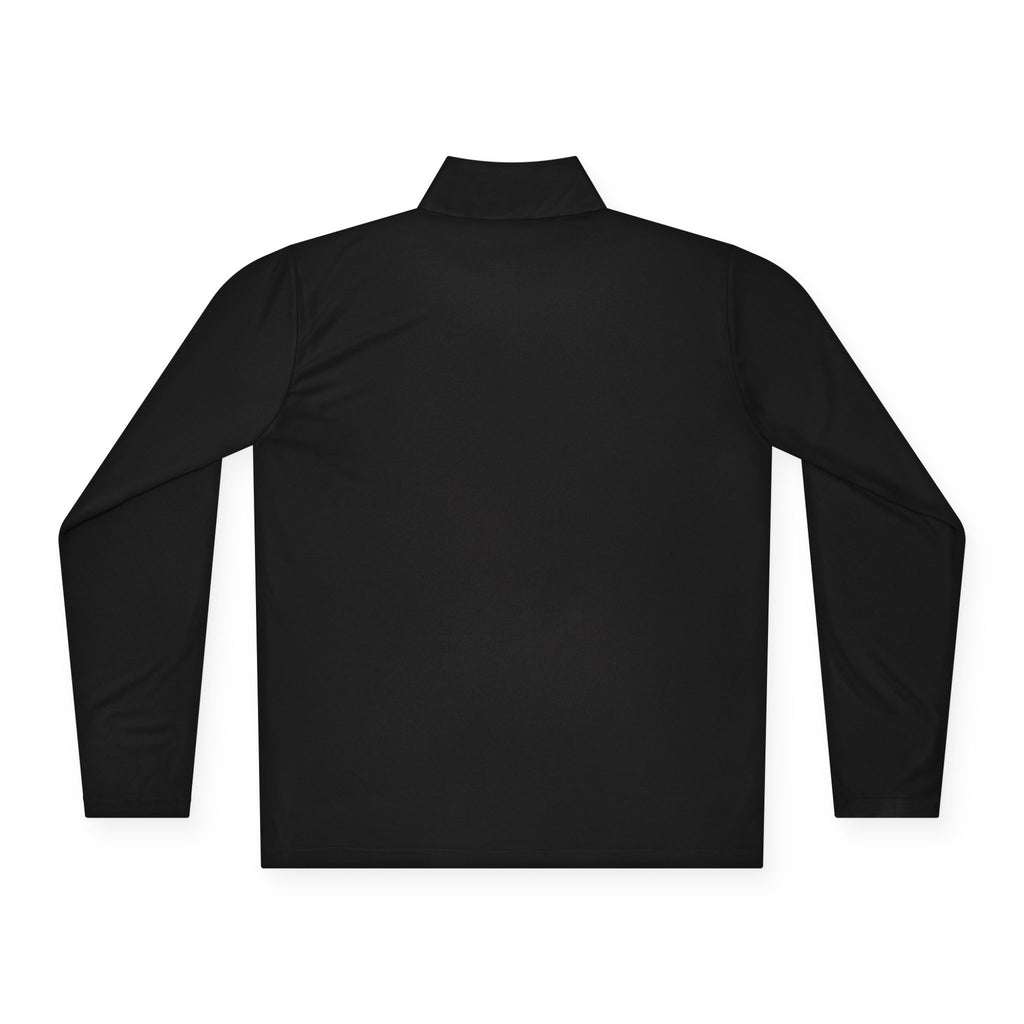 Quarter-Zip Pullover — Minimal Knight Logo