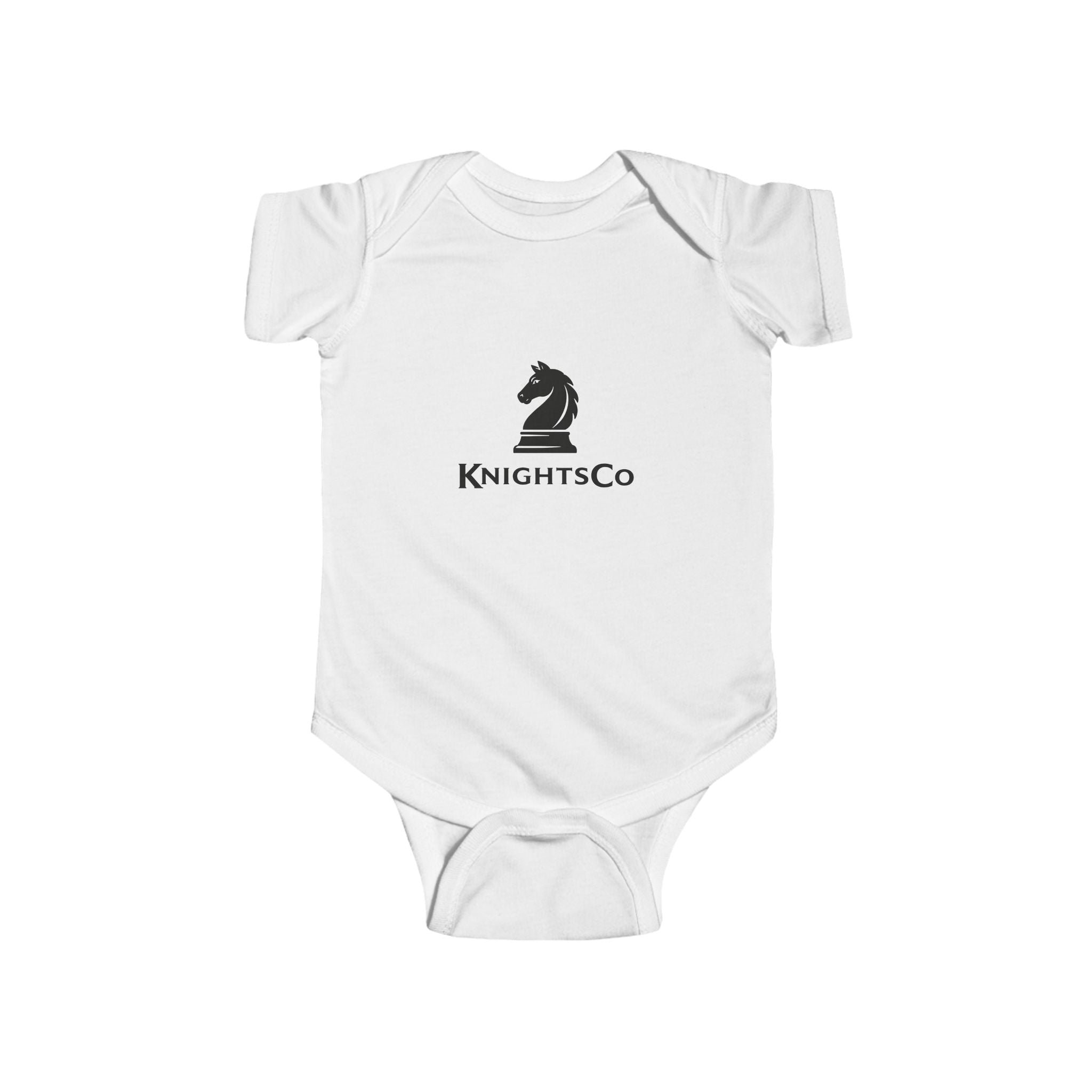 Baby Bodysuit — KnightsCo Chess Knight Logo Infant Onesie